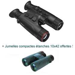HIKMICRO HABROK HQ35LN - Jumelles multi-spectre avec tlmtre + Jumelles compactes tanches 10x42 offertes !